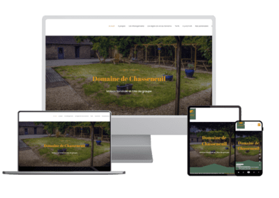 Site web domaine de Chasseneuil