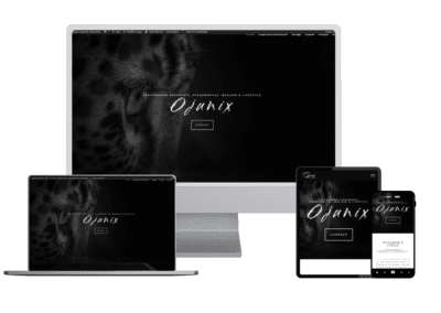 Site vitrine WordPress pour photographe à Limoges